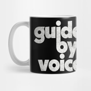 GBV / Faded Style Retro Typography Design Mug